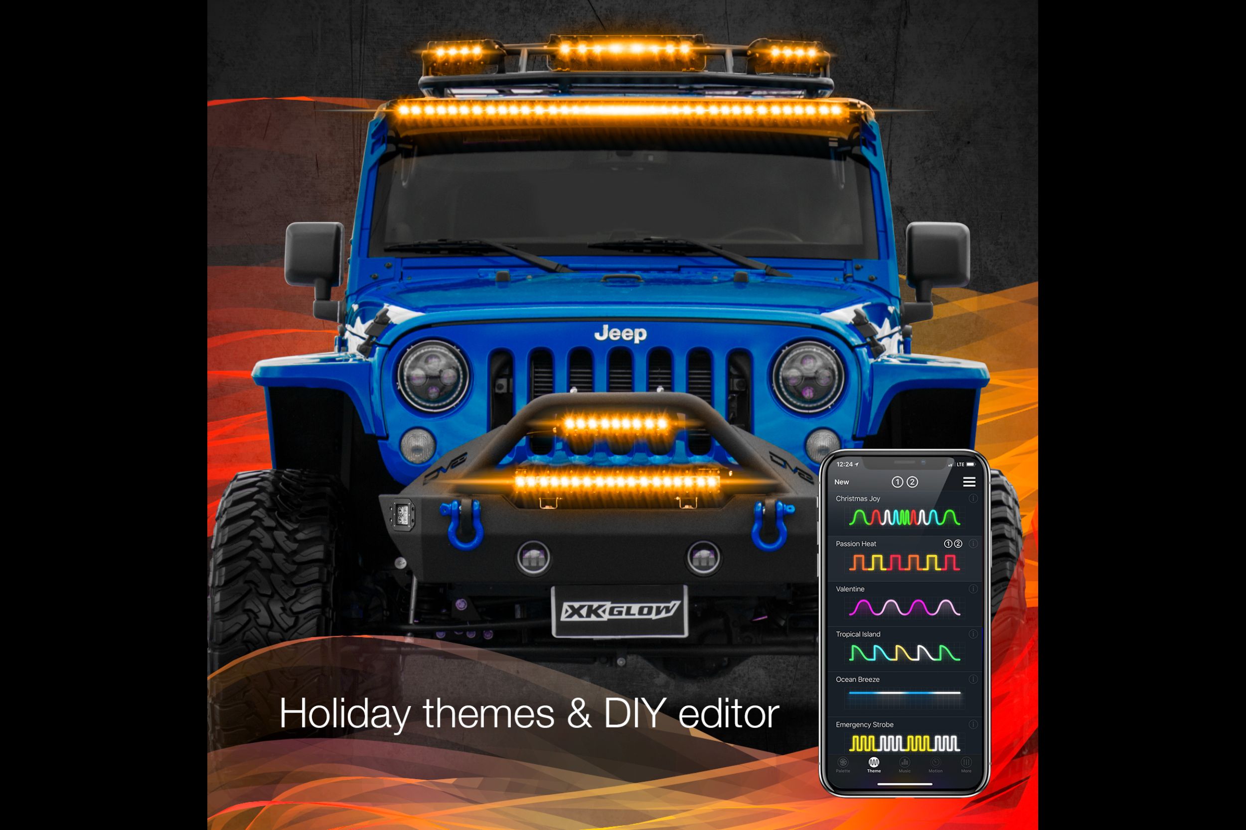 XKGlow XKChrome RGB Light Bar TRS